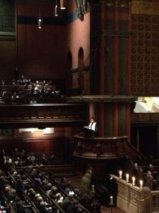 Everett in pulpit Trinity Copley